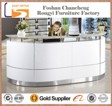 OEM high end competitive price special design commercial furniture office front desks