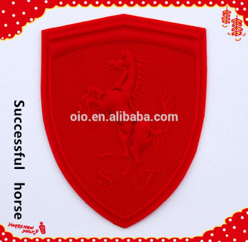2015 China Red Brand Logo design Fashion Functional & Beautiful label for garment &bag