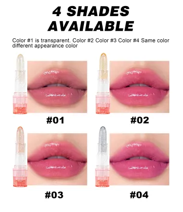 Temperature Changing Handaiyan 4 Colors Moisturizing Glitter Lipstick - Wholesale Cosmetics Makeup Offer