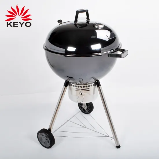 22.5 Inch Barbeque Bbq Grill Outdoor Barbecue Metal Steel Charcoal Bbq Kettle Grill