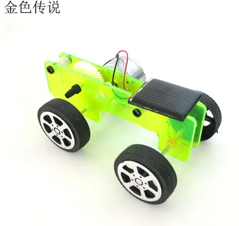 F17936/8 DIY Solar Toy Car Assemble Solar Vehicle Mini Solar Energy Powdered Toys Racer Child Kid Solar Car Education Kit