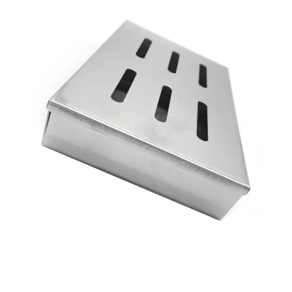 Washable Portable 430 Stainless Steel Barbecue Smoke Box