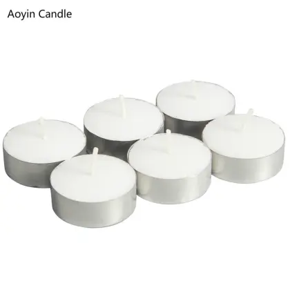 Current Goods 10pcs Box Tealight Candle