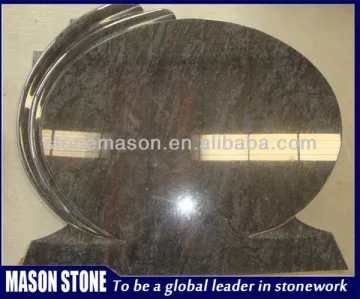 monument round slab granite