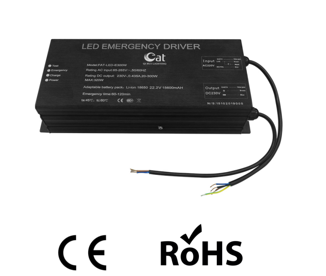 Kit de reserva de emergência de LED 20-300W