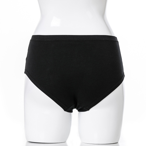 Shorty en coton biologique pour femmes avec logo OEM Sous-vêtements pour femmes extensibles