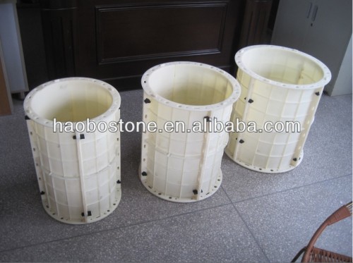 Round Plastic Decorative Column For Construction