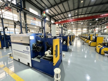 Horizontal Four Shaft Wet Wire Drawing Machine