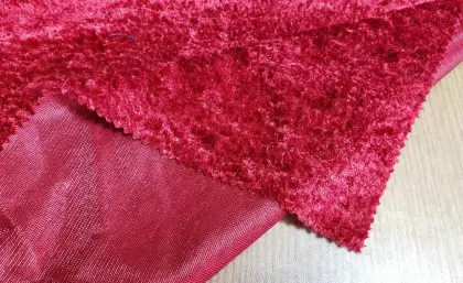Multiple Colors Yarn-dyed Polyester Ice Velvet Fabric