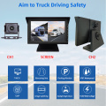 Sistema DVR monitor per auto da 7 pollici 2ch HD