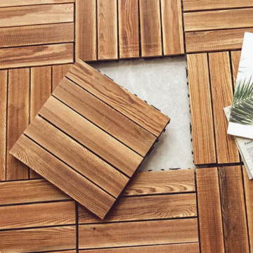 Mould Proof WPC Decking Tiles for Outdoor Garden Flooring