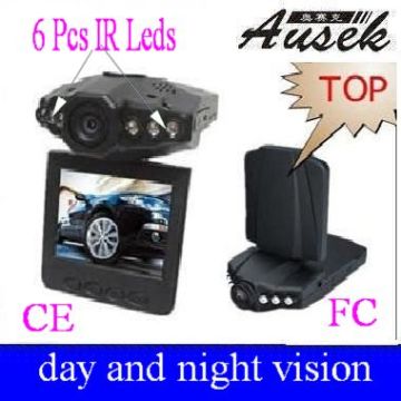 2.5 inch screen car camera Night Vision 6 IR LED 198 dash camera 120 degree car camera