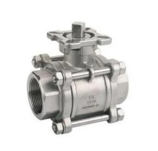 3 Pieces Floating Ball Valve