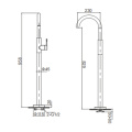Seawind Bath Mixer Free-Standing