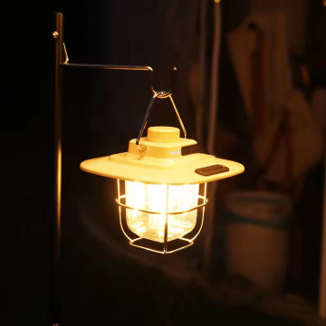 60W एलईडी बैटरी ट्रैवल ट्रेलरों के लिए लालटेन संचालित, पिकनिक और बारबेक्यू के लिए आउटडोर तम्बू प्रकाश व्यवस्था