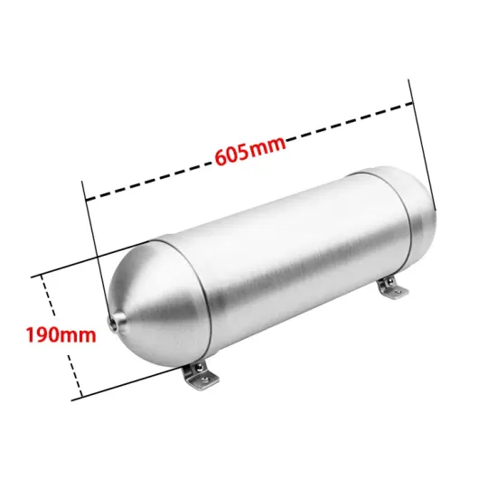 High-Quality 3 Gallon Aluminum Air Suspension Tank for Car Performance