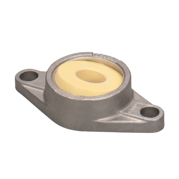 SFL Flange Spherical Bearings with Stainless Steel Housing, Two Mounting Holes, and Dirt Resistance