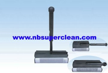Telescope Pole car window squeegee, car wash squeegee
