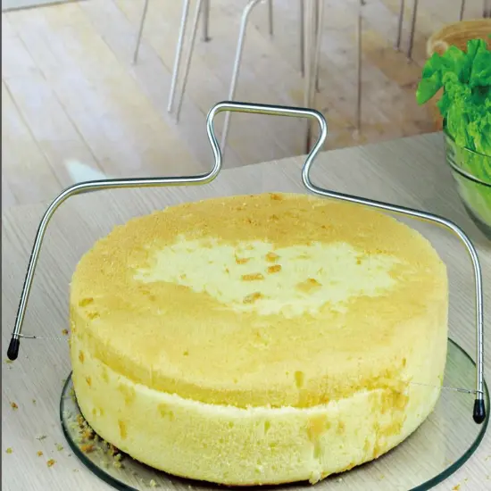 stainless steel  cake case slicer