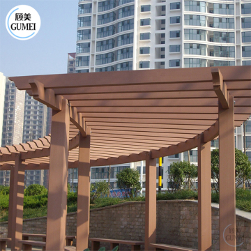 Outdoor Metal Pergola Garden Louver Aluminium Luxury Morden Grape Trellis