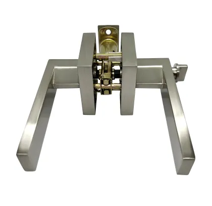 US Lever Door Lock Set Handle Lever