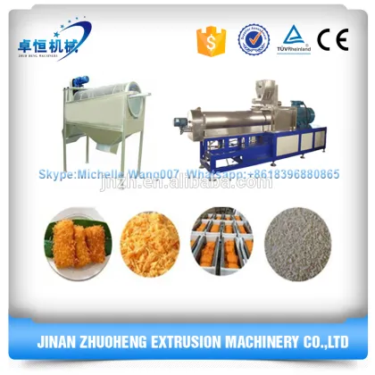 China automatic panko bread crumbs machines/bread crumb grinder