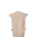Beech Stair Newel Post untuk Reka Bentuk Dalaman Kontemporari