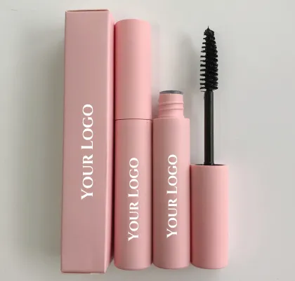 New Design Private Label All Day Waterproof 4D Fiber Pink Mascara