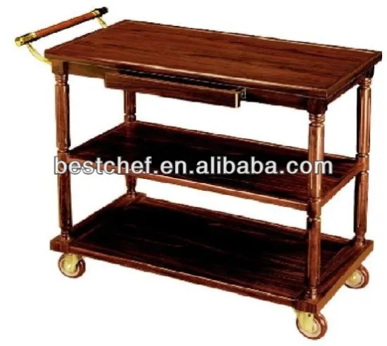 3-Shelves serving trolley
