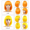 High Temperature Fiber Synthetic Bob Wig For Women