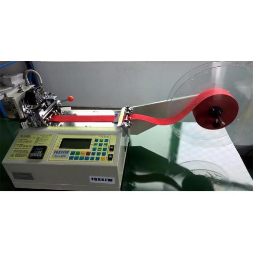 Machine de coupe automatique de sangle en polyester