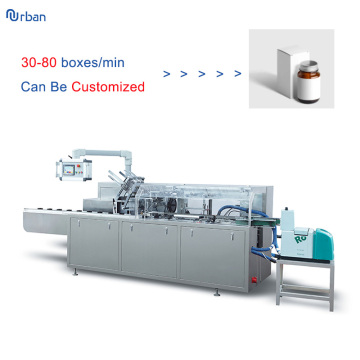 Automatic Eye Drop Bottle Cartoning Machine with Unscrambler Feeding Box Packaging Machine