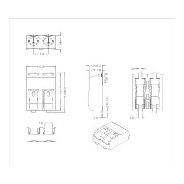 Terminal Block Female Pitch 6.0 SMT Type
