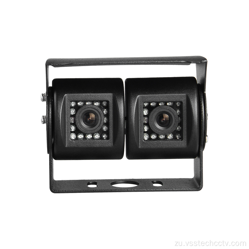 Ikhamera ye-HD Car Dual Head Reving Camera