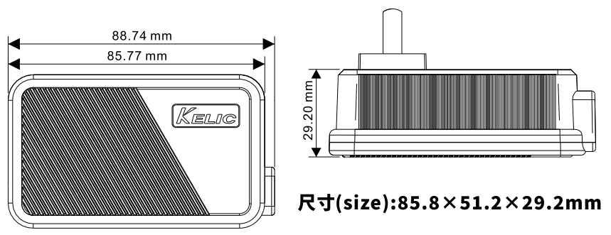 UK standard plug of recharger