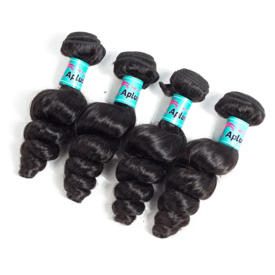 Qingdao Supplies Loose Wave Virgin Super Double Drawn Cuticle Aligned Hair Ali Express 10 a Grade 50 Inch Chinese Hair