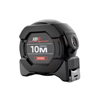 Direct Manufacturer's High-Precision Self-Locking Fluorescent Steel Tape Measure with Laser Spray Code in Black Gold Box