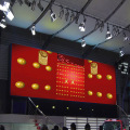 Telas Led grandes curvas de publicidade Led