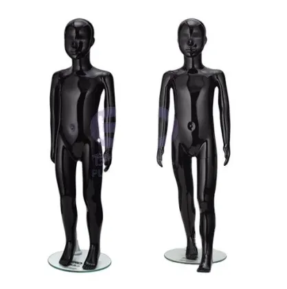 Black Full Body Kids and Boys Mannequins for Clothing Display