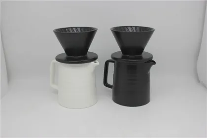 Permanent Pour Over Separate Stand Ceramic Coffee Dripper