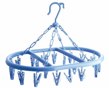 Best sell plastic clotheshorse with many clips