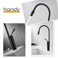 Brass Single Lever matte black kitchen mixer taps