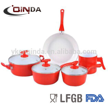Aluminum alu frying pan cookware set