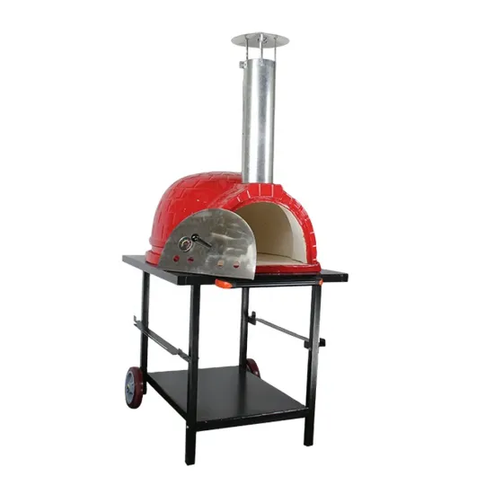 SEB KAMADO 26Inch Ceramic Trolley Pizza Oven Woodfire Baking Pizza Outdoor Kitchen