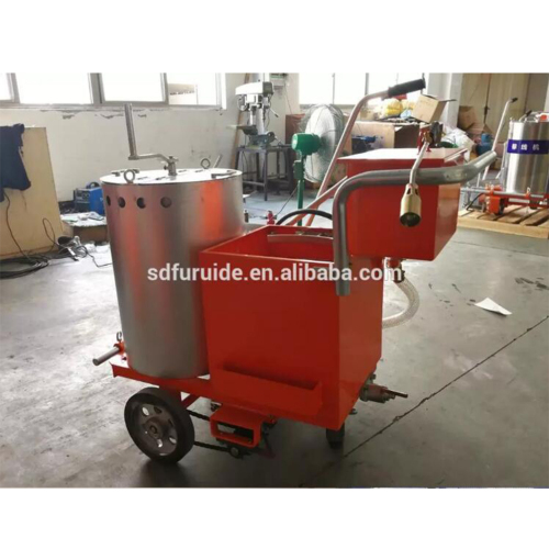 Portable Double Preheater Thermoplastic Road Marking Machine, High
