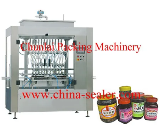 Pickles Jar Liquid Filling Machine
