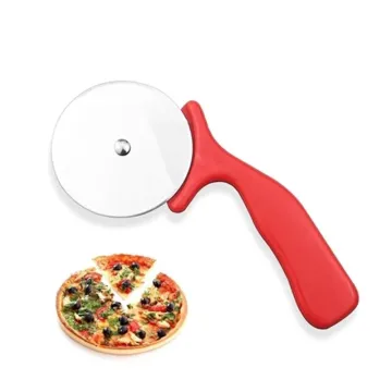 Stainless Steel Pizza Cutter Knife for Baking and Kitchen Use