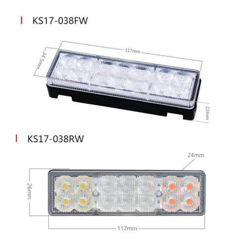 Multi-function combination tail light Fog/Reverse