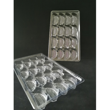 Harga Pabrik 75x35mm Dumpling Packing Box Plastik Baki Makanan (Tanpa Top)