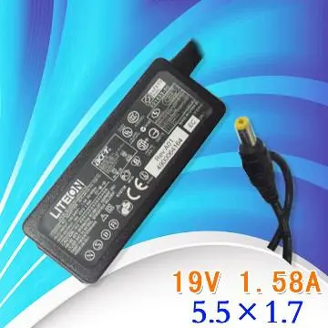 for acer 19v 1.58a mini laptop charger 30W